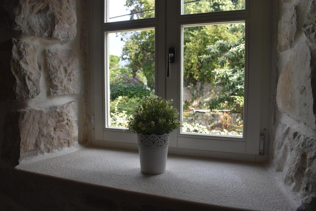 Ferienwohnung Charming Stone House In Cavtat Old Town Exterior foto